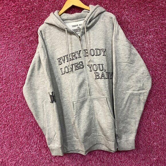 Troye Sivan Everybody Loves You Baby Zip-Up Hoodie XXL - Picture 3 of 4
